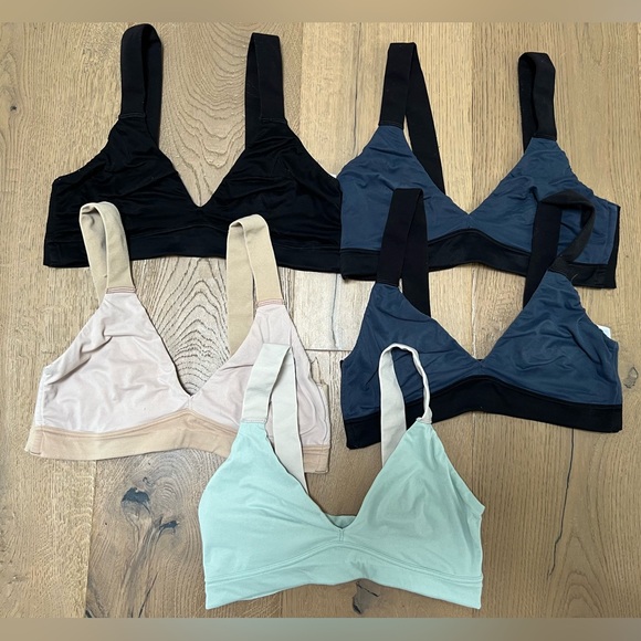 SPANX Other - Bundle of 5 Spanx Bra-llelujah Unlined Bralette in assorted colors and size S.